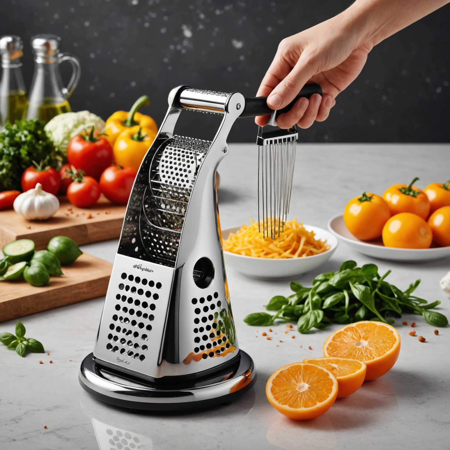 Искусство современной кухни: как терка с насадками и спиральная терка меняют правила игры