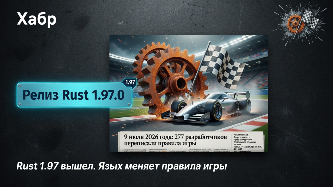 Rust 1.97 вышел. Язык меняет правила игры