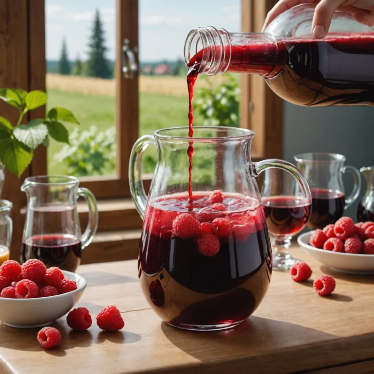 Морс из малины: натуральное наслаждение и польза для здоровья