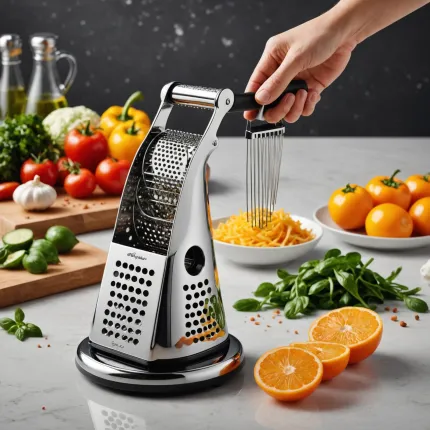 Искусство современной кухни: как терка с насадками и спиральная терка меняют правила игры