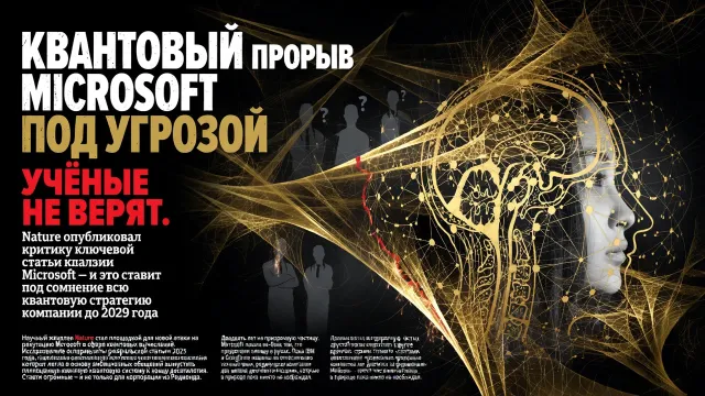 Квантовый прорыв Microsoft под угрозой. Учёные не верят.